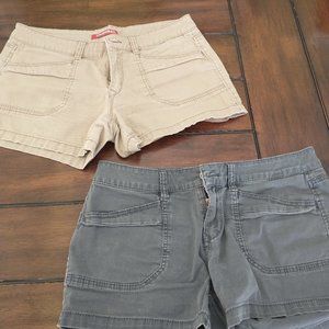 2pc Union Bay Women's Cargo Shorts